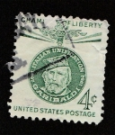 Stamps United States -  Homenaje a Garibaldi