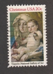 Stamps United States -  Virgen con Niño de Tiepolo