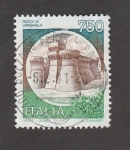 Stamps Italy -  Castillo de Urbisaglia