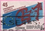 Sellos de Europa - Espaa -  Presidencia Española d´l´Comunidades Europeas