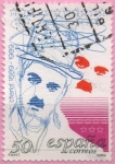 Stamps Spain -  Charlie Chaplin