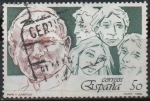 Stamps Spain -  Papa y Juventud