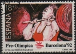 Stamps Spain -  Barcelona ´92 IV serie pre-Olimpica 