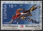 Stamps Spain -  Barcelona ´92 V serie pre-Olimpica 