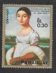 Stamps Paraguay -  1340e - Pinturas del Museo de Louvre (París)