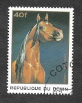 Stamps : Africa : Benin :  865 - Caballo