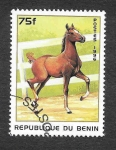 Stamps : Africa : Benin :  867 - Caballo