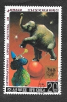 Stamps North Korea -  2669 - Festival Internacional del Circo