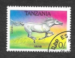 Sellos del Mundo : Africa : Tanzania : 1155 - Caballo