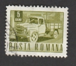 Stamps Romania -  Camioneta para reparto