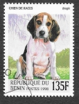 Stamps : Africa : Benin :  1087 - Perro