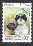 Stamps : Africa : Benin :  1091 - Perro