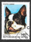 Stamps : Africa : Benin :  Perro