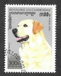Stamps : Asia : Cambodia :  1565 - Perro