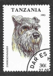 Stamps : Africa : Tanzania :  1145 - Perro
