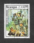 Stamps : America : Nicaragua :  C1042 - Fuerzas Armadas
