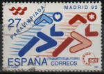 Stamps Spain -  Paralimpiado Madrid´92