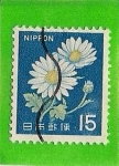 Sellos de Asia - Japn -  Flores