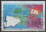 Stamps Spain -  Dia d´l´Telecomunicaciones