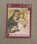 Stamps Vatican City -  Virgen con niño