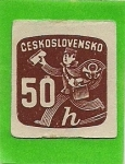 Stamps Czechoslovakia -  Cartero
