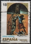 Stamps Spain -  Poesia d´America 