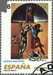 Stamps Spain -  3289 - Pintura española - Obras de Salvador Dalí