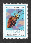 Stamps : Asia : Vietnam :  1222 - Insecto