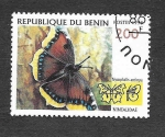 Stamps : Africa : Benin :  1107C - Mariposas