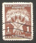 Stamps Yugoslavia -  114 - Antorchas