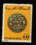 Sellos de Africa - Marruecos -  Moneda