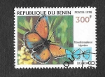 Stamps : Africa : Benin :  1107E - Mariposa