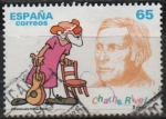 Stamps Spain -  Josep Andreu i Lassarre 