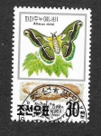 Stamps North Korea -  2992 - Mariposa