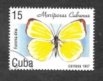 Sellos de America - Cuba -  3828 - Mariposas Cubanas