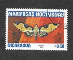 Sellos de America - Nicaragua -  1231 - Mariposas Nocturnas