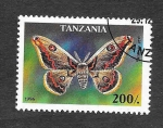 Sellos de Africa - Tanzania -  1448 - Mariposa