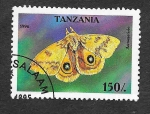 Sellos del Mundo : Africa : Tanzania : 1447 - Mariposa