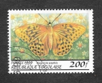 Stamps : Africa : Togo :  Yt1688AW - Mariposa