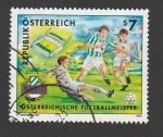 Stamps Austria -  Equipo de Austria campeón