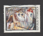 Stamps Austria -  Dibujo a color