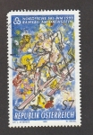 Stamps Austria -  Campeonato mundial de ski nórdico