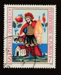 Stamps Austria -  Brigadas austriacas contra incendios