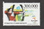 Stamps Turkey -  Disparo con arco
