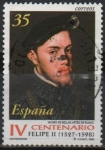 Stamps Spain -  IV centenario d´l´muerte d´Felipe II