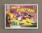 Stamps United Kingdom -  Peliculas de terror años 20-60