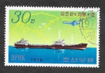 Sellos del Mundo : Asia : Corea_del_norte : 1696 - Barco