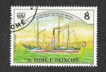 Stamps S�o Tom� and Pr�ncipe -  755b - XXV Aniversario de la Organización Marítima Internacional de las Naciones Unidas