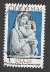 Stamps United States -  Virgen con Niño