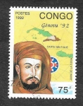 Stamps Republic of the Congo -  966 - Juan de la Cosa 